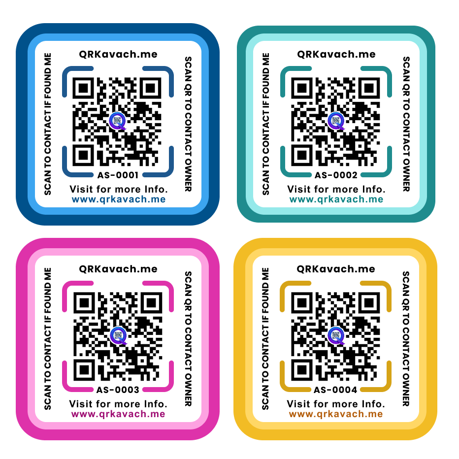 Small - Asset Stickers - 4 Unique Stickers | 4 CM X 4 CM each